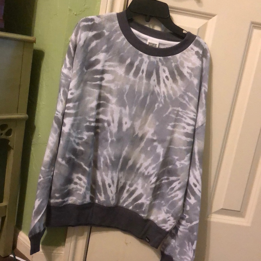Vs pink mesh sweater
